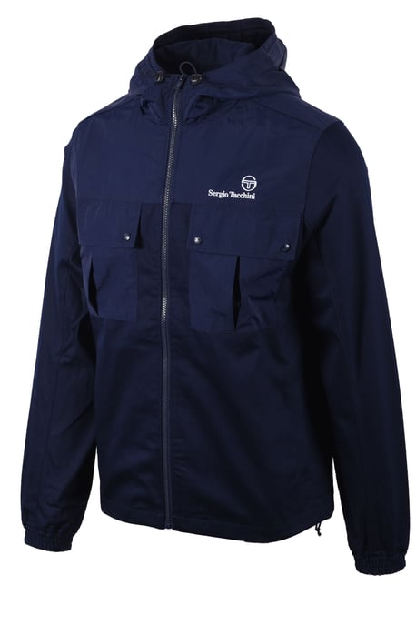 SERGIO TACCHINI CALISTI HOODED JACKET MARITIME BLUE - Image 2