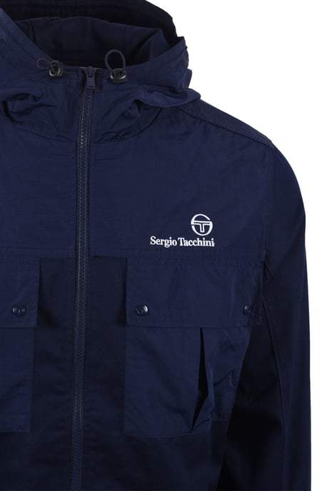 SERGIO TACCHINI CALISTI HOODED JACKET MARITIME BLUE - Image 3