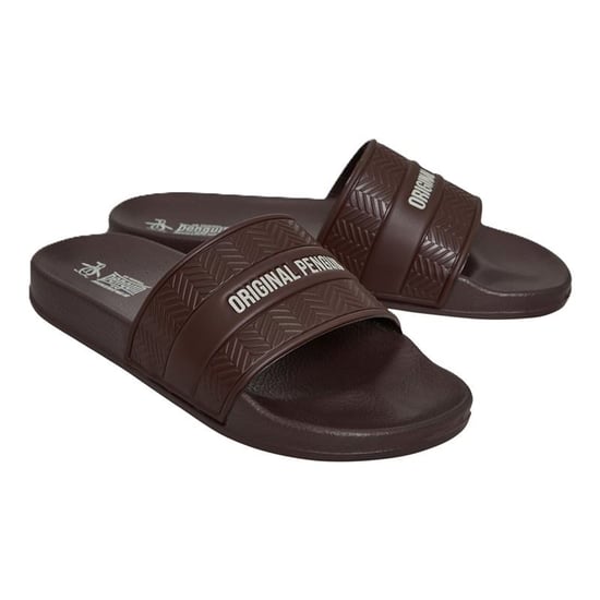 Pinguïn Paradijs Heren Chocolade Slippers - Image 1