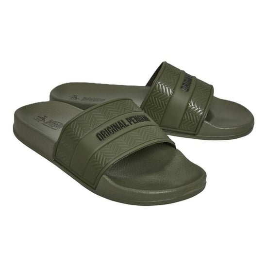 Penguin Paradise Heren Khaki Slippers - Image 1