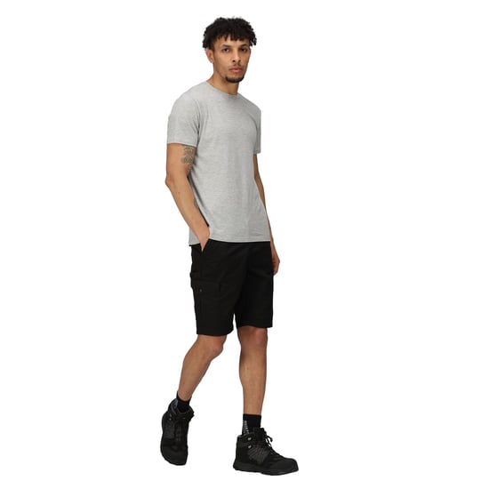 Regatta Heren Pro Cargo Shorts (Zwart) - Image 3