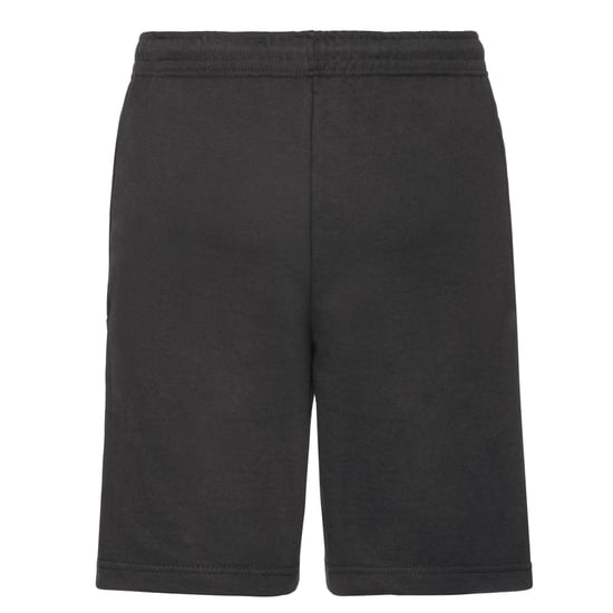 Fruit of the Loom Heren Lichtgewicht Shorts (Zwart) - Image 2