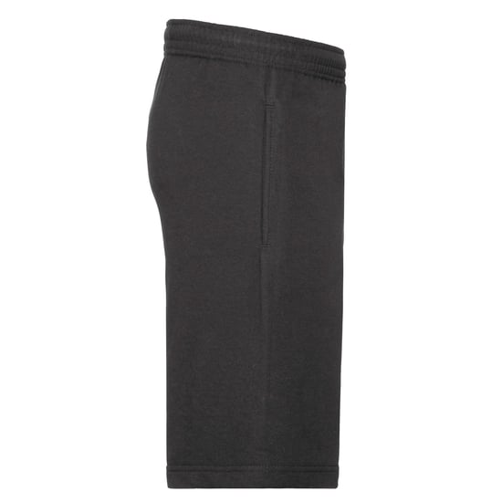 Fruit of the Loom Heren Lichtgewicht Shorts (Zwart) - Image 3