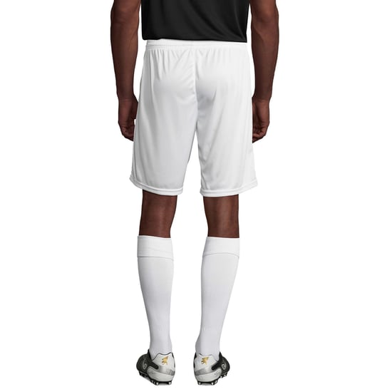 SOLS Unisex Basis San Siro 2 Shorts voor volwassenen (Wit) - Image 2