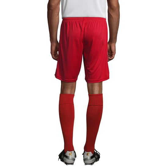 SOLS Unisex Basis San Siro 2 Shorts voor volwassenen (Rood) - Image 2