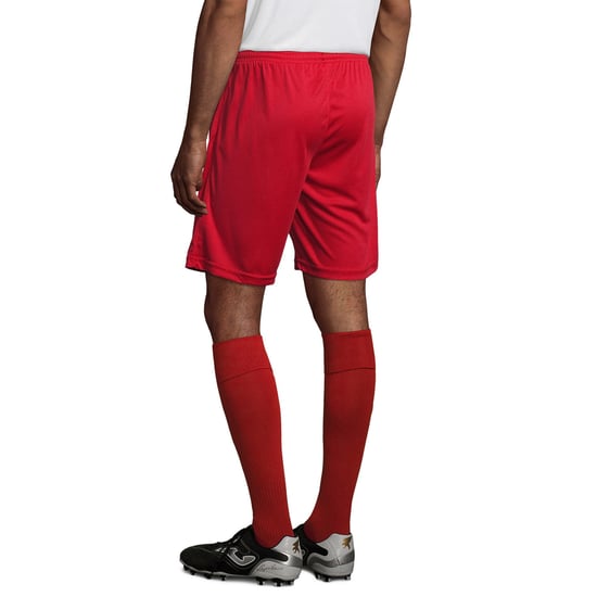 SOLS Unisex Basis San Siro 2 Shorts voor volwassenen (Rood) - Image 3