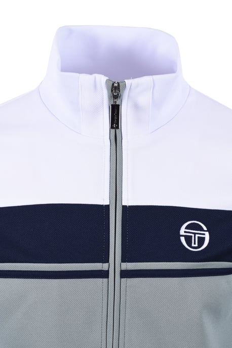 SERGIO TACCHINI DAMARINDO TRACK TOP WHITE/MARITIME BLUE/LEAD - Image 2