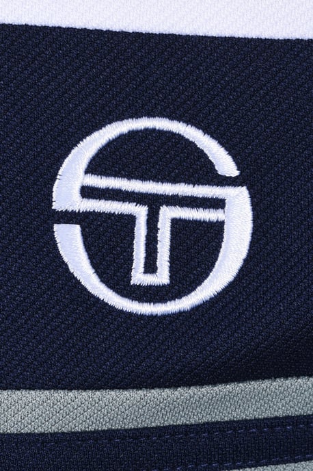 SERGIO TACCHINI DAMARINDO TRACK TOP WHITE/MARITIME BLUE/LEAD - Image 3