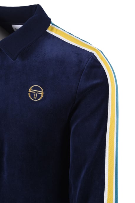 SERGIO TACCHINI MONTE TRACK TOP MARITIME BLUE/MANGO MINT - Image 3
