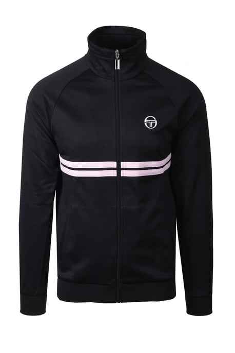 SERGIO TACCHINI DALLAS TRACK TOP BLACK/LIGHT LILAC - Image 1