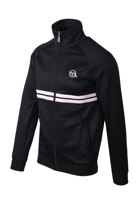 SERGIO TACCHINI DALLAS TRACK TOP BLACK/LIGHT LILAC - Image 2