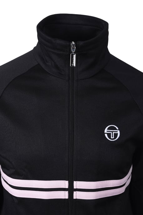 SERGIO TACCHINI DALLAS TRACK TOP BLACK/LIGHT LILAC - Image 3