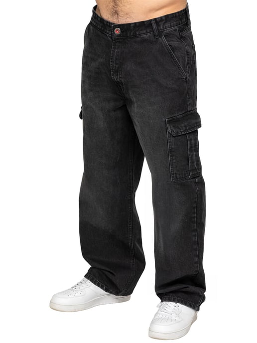 Enzo Milano | Heren Cargo Jeans met Wijde Pijpen - Image 1