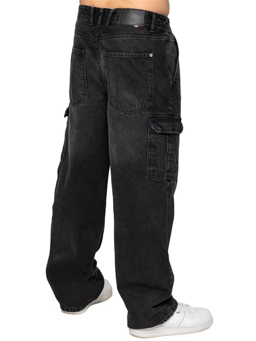 Enzo Milano | Heren Cargo Jeans met Wijde Pijpen - Image 3