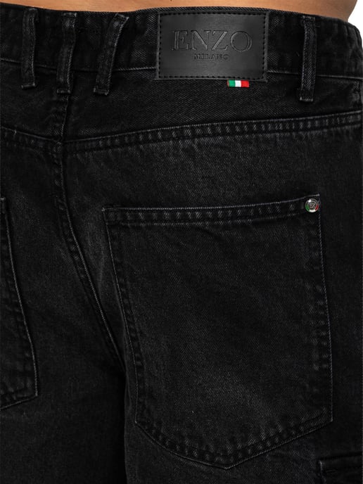 Enzo Milano | Heren Cargo Jeans met Wijde Pijpen - Image 5