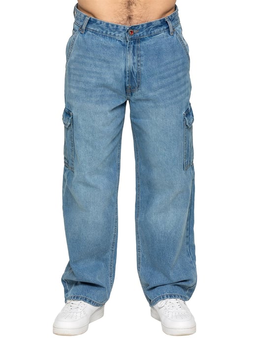 Enzo Milano | Heren Cargo Jeans met Wijde Pijpen - Image 3