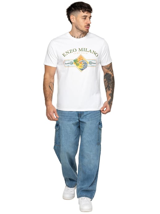Enzo Milano | Heren Cargo Jeans met Wijde Pijpen - Image 5