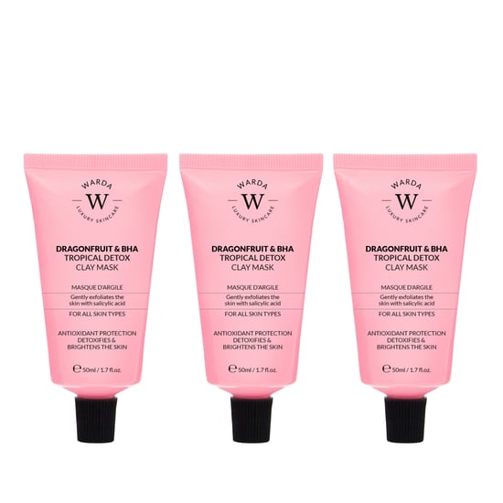 3 x DRAGONFRUIT & BHA TROPISCHE DETOX KLEIMASKER 50ml - Image 1