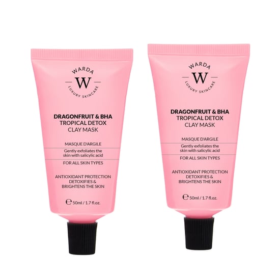 2 x DRAGONFRUIT & BHA TROPISCHE DETOX KLEIMASKER 50ml - Image 1