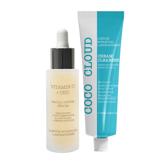 Coco Cloud Cream Cleanser 100ml + Vitamine C + CBD Serum 30ml - Image 1