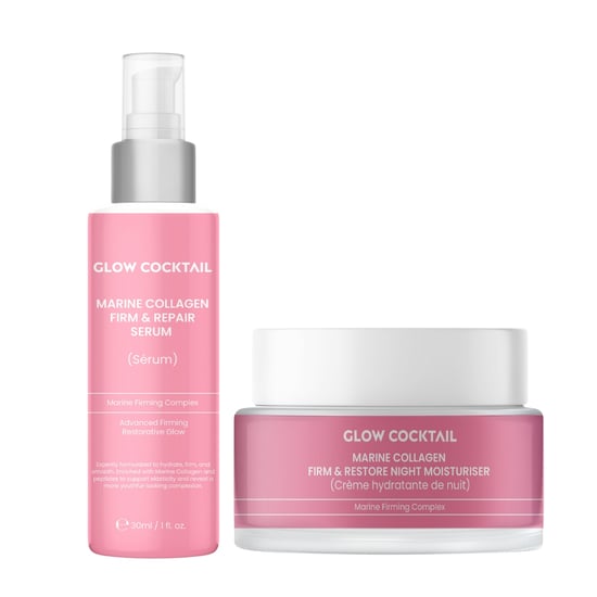 Marine Collageen Firm & Repair Serum 30ml + Marine Collageen Firm & Restore Nachtcrème 50ml - Image 1