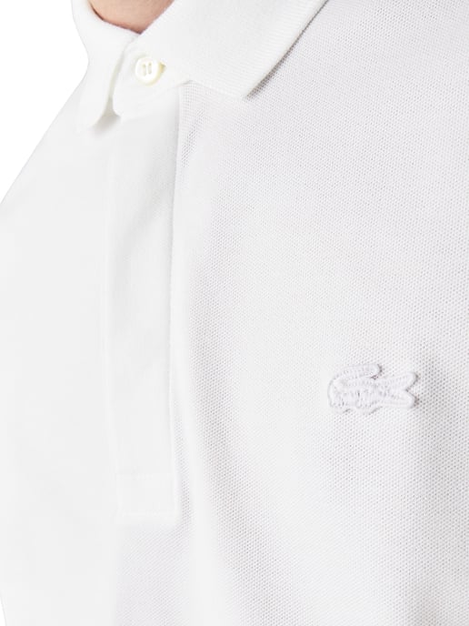 Lacoste Wit Paris Regular Stretch Katoen Piqué Poloshirt - Image 2