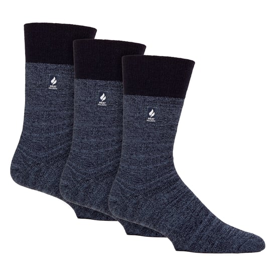 3-Pak Heren Thermosokken Warme Winter Crew Sokken met Geborstelde Binnenkant - Image 1