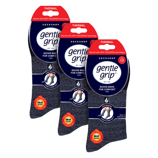 3-Pak Heren Thermosokken Warme Winter Crew Sokken met Geborstelde Binnenkant - Image 2