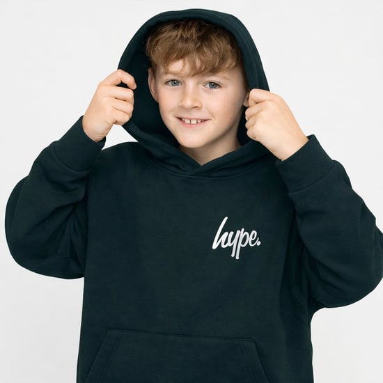 Jongens Teal Hoodie Zachte Casual Kindertrui Comfortable Everyday Wear - Image 5