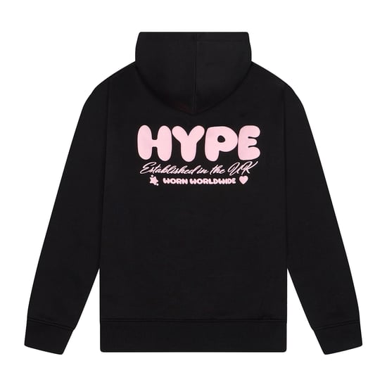 Meisjes Hoodie Kids Casual Zwarte Sweater Zachte Grafische Achterkant Ontwerp - Image 2