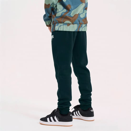Jongens Joggingbroeken Kinds Casual Teal Sweatpants Zachte Boordjes Loungebroeken - Image 4