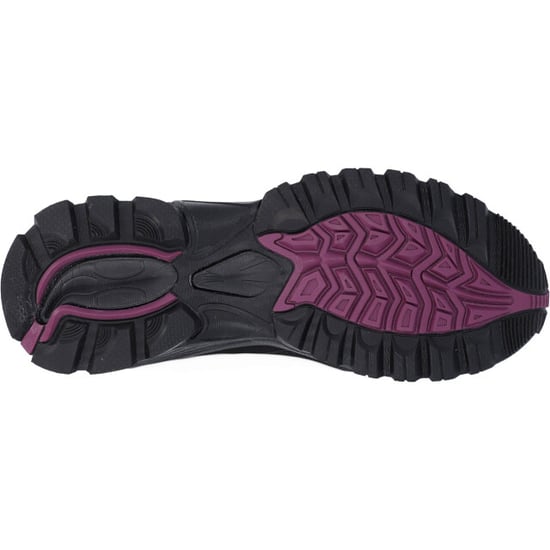 Hi-Tec Jackdaw Mid WP Polyester Dames Zwart/Bordeaux Wandelschoenen - Image 6