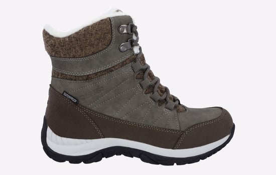 Hi-Tec Riva Mid Dames Beige Wandelschoenen - Image 1