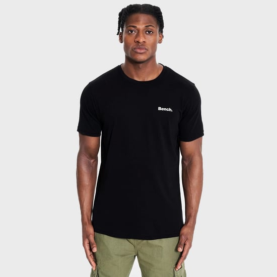 Heren 100% Katoen Logo T-Shirt Zacht Ademend Casual Dagelijks Kledingstuk - Image 3