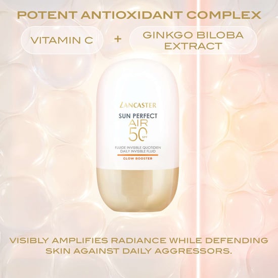 Lancaster Sun Perfect AIR Dagelijkse Onzichtbare Vloeistof SPF50 Glow Booster 40ml - Image 3