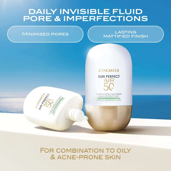 Lancaster Sun Perfect AIR Dagelijkse Onzichtbare Vloeistof SPF50 Poriën & Imperfecties 40ml - Image 2