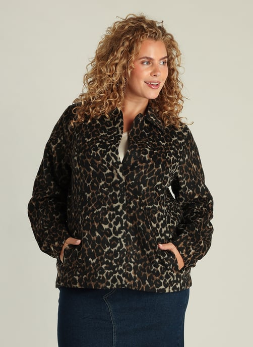 YEST CURVE Gwendoline Cover ups - Multi Leopard - Image 1