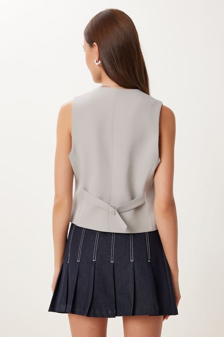 Korte Knop Vest - Image 4