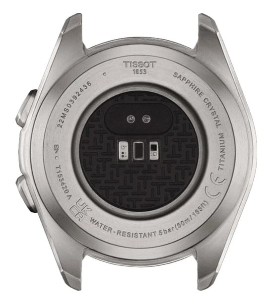 Tissot T-touch Connect Sport Heren Horloge Blauw T1534204705101 - Image 2
