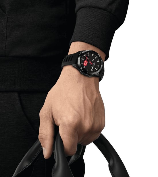 Tissot T-touch Connect Sport Heren Horloge Zwart T1534204705104 - Image 5