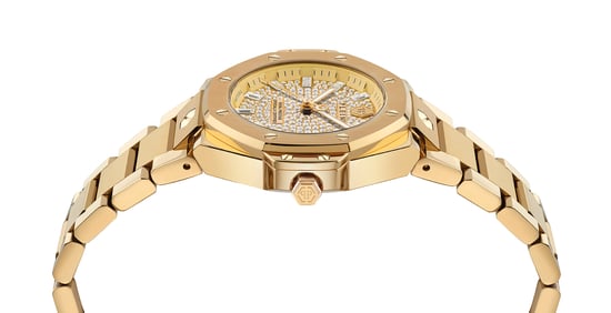 Philipp Plein Plein Royal Prestige Dames Horloge Goudkleurig PW4FA0525 - Image 2