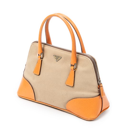 Small Cinghiale Canapa Dome Tote handtas - Image 2