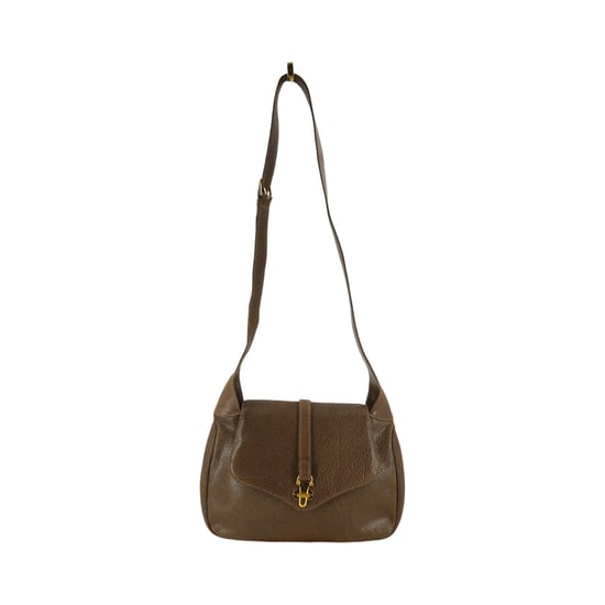 Gucci Vintage Leren Crossbodytas Hobo - Image 1