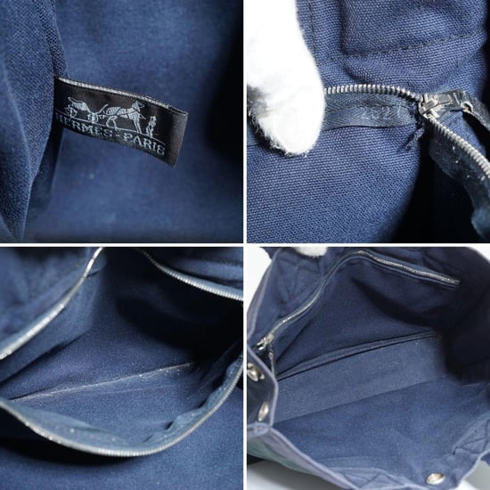Hermes Vintage stoffen handtas Fourre-Tout - Image 5