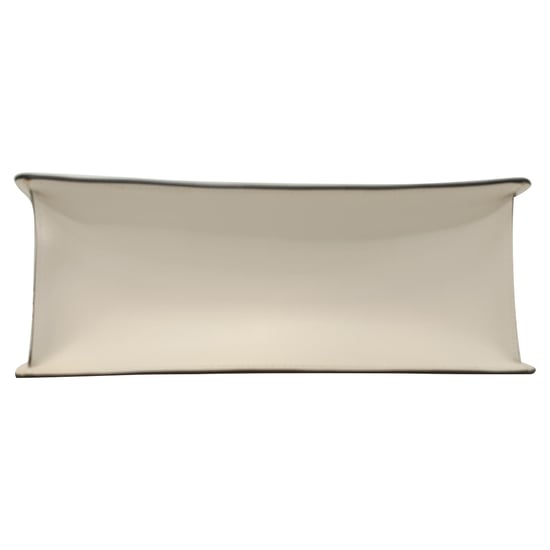 Gucci Medium Sylvie handtas met handvat in wit leer - Image 5