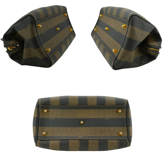 Fendi Vintage stoffen handtas Pequin Boston - Image 4