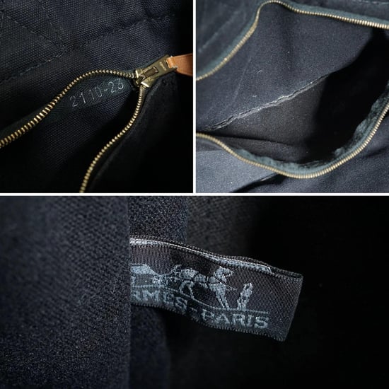 Hermes Vintage stoffen handtas Fourre-Tout - Image 6