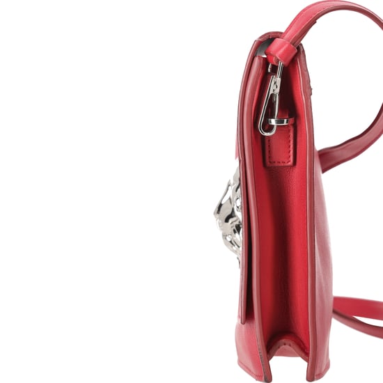 Versus Versace Medusa Flap Crossbodytas in rood leer - Image 2