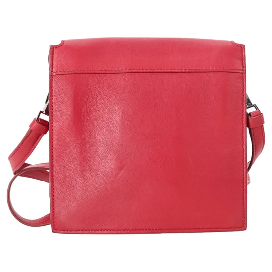 Versus Versace Medusa Flap Crossbodytas in rood leer - Image 3