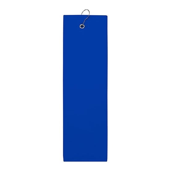 The One Towelling Effen vochtafvoerende golfhanddoek (Koningsblauw) - Image 1